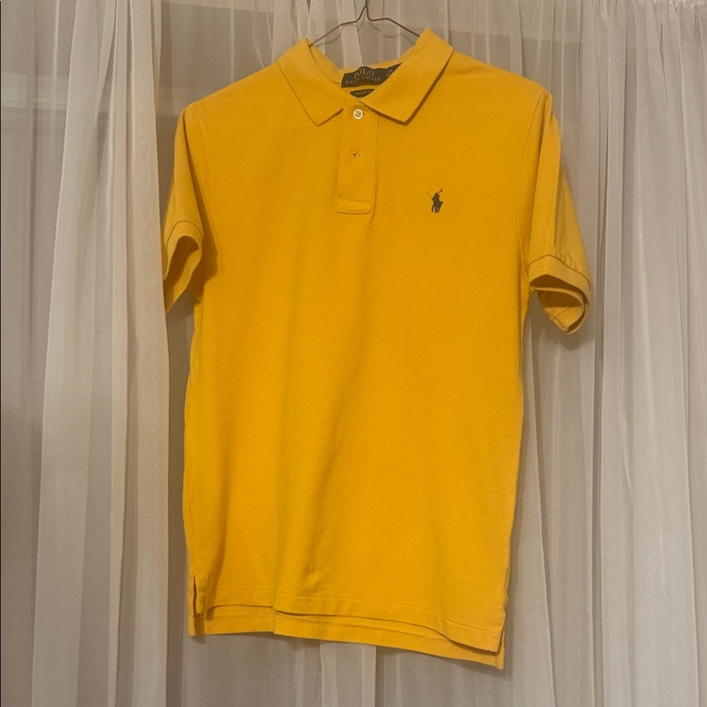 Polo by Ralph Lauren Men's Bright Yellow Polo Shirt